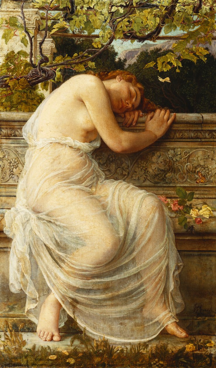 La niña dormida de Edith Ridley Corbet