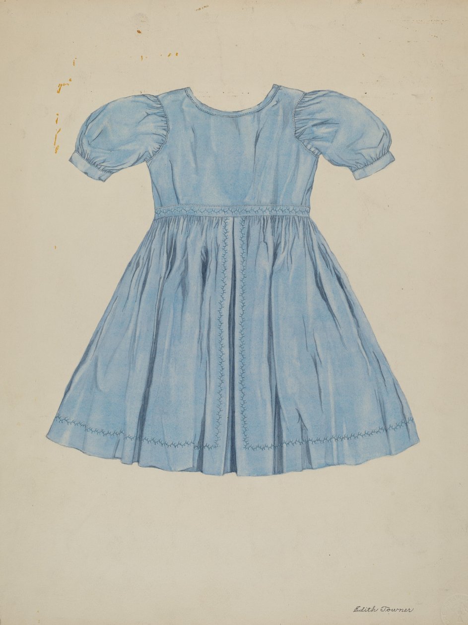 Vestido de niño de Edith Towner