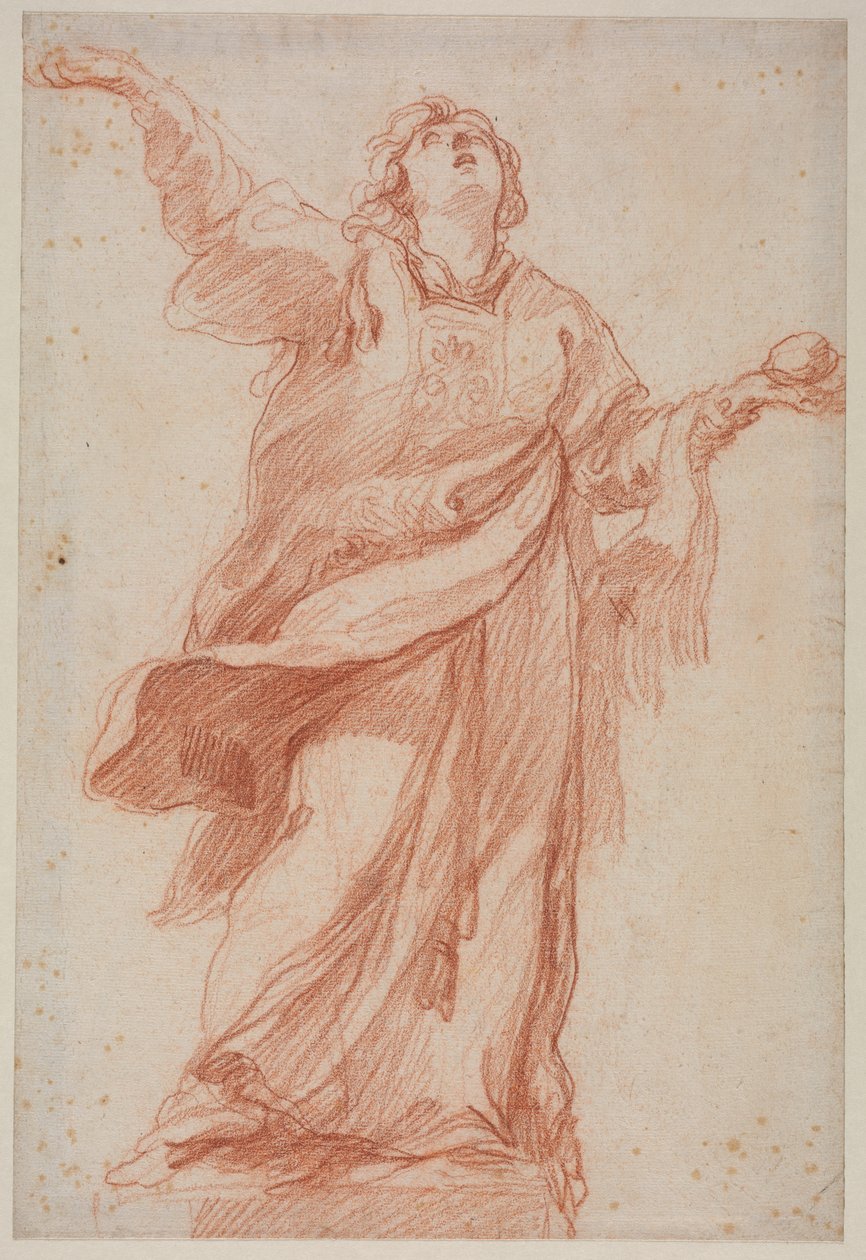 San Esteban en éxtasis de Edmé Bouchardon