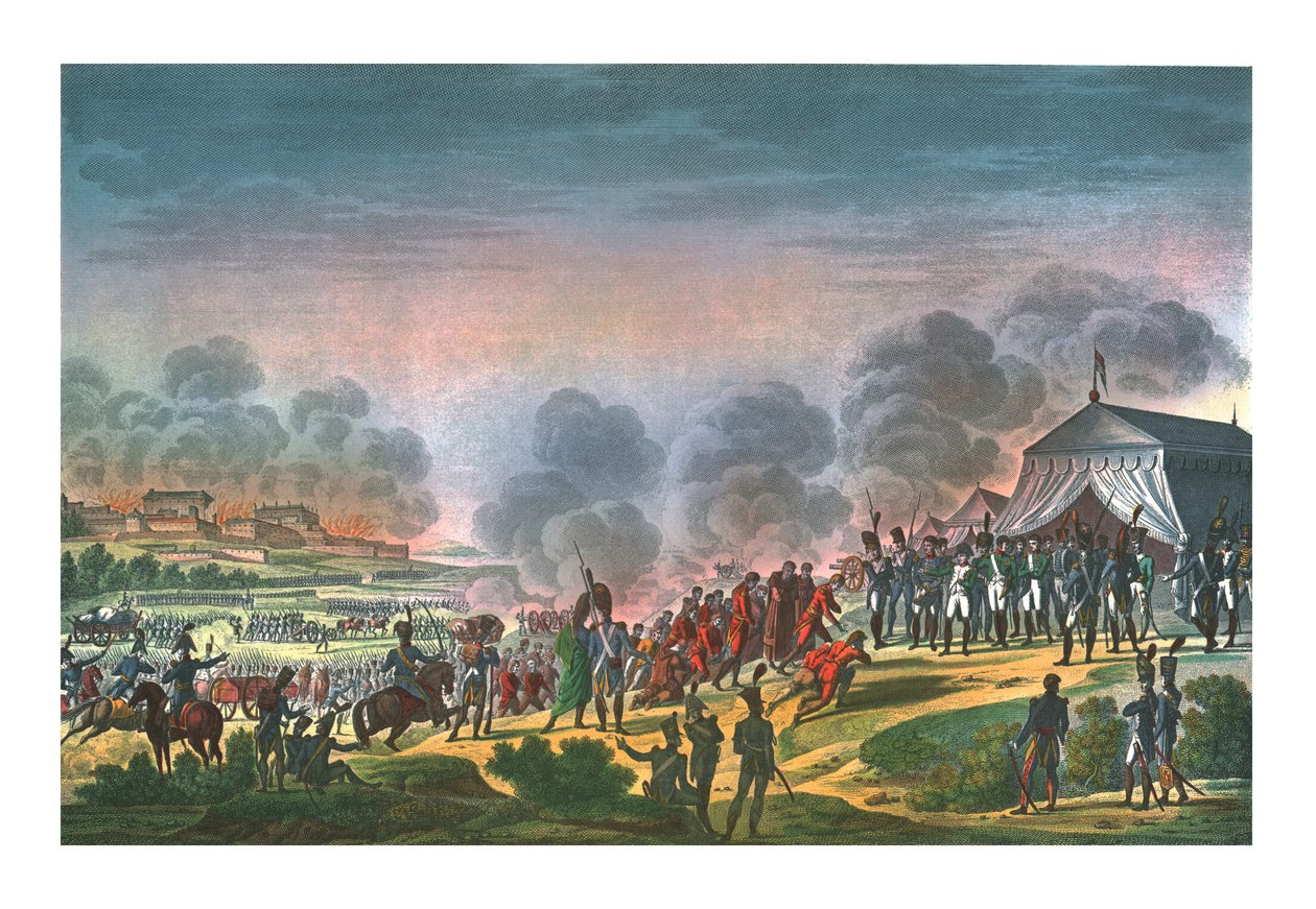 Bombardeo de Madrid, 4 de diciembre de 1808, c. 1850 de Edme Bovinet