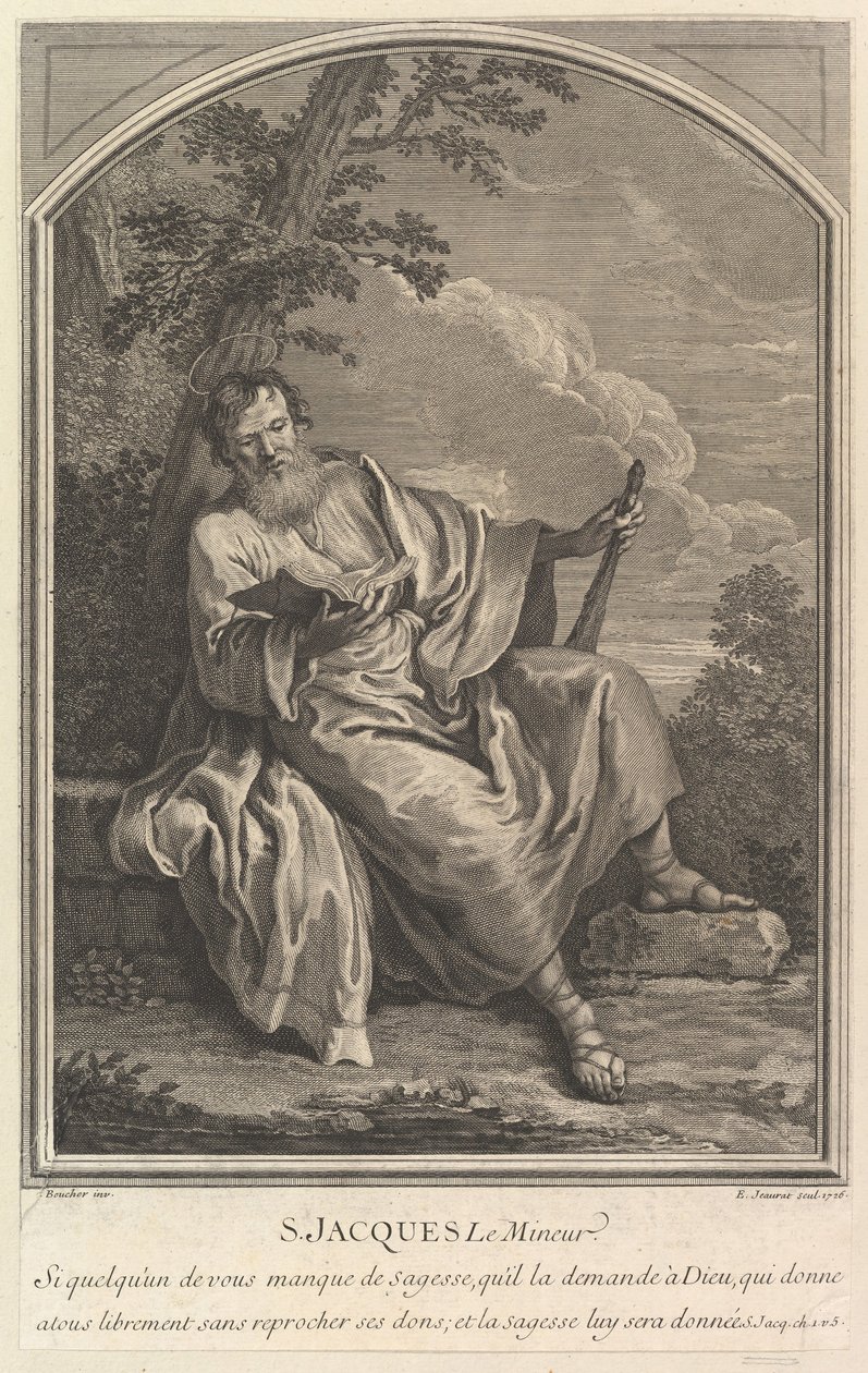 San Jacobo el Menor, 1726 de Edme Jeaurat