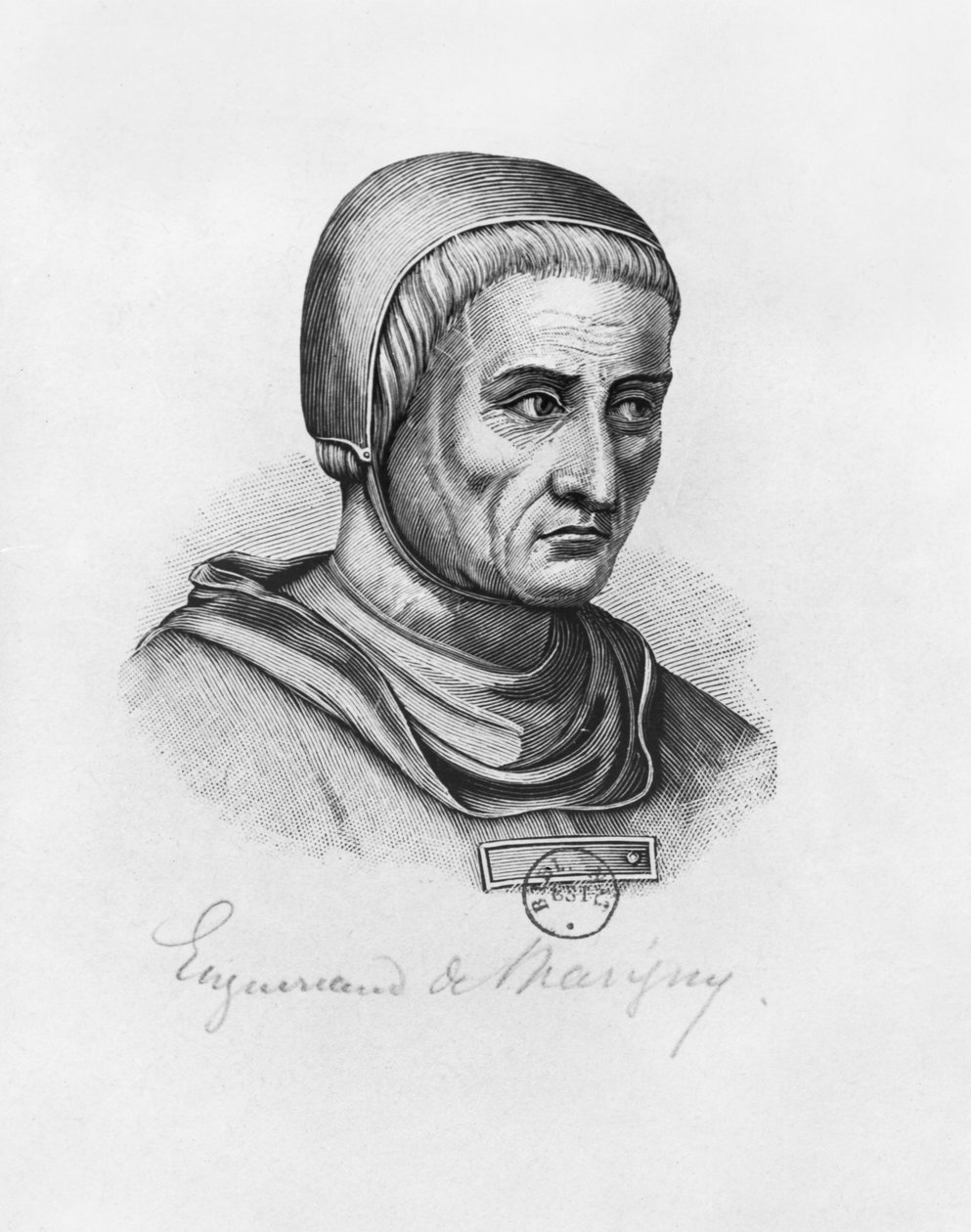 Retrato de Enguerrand de Marigny de Edmond Boulenaz