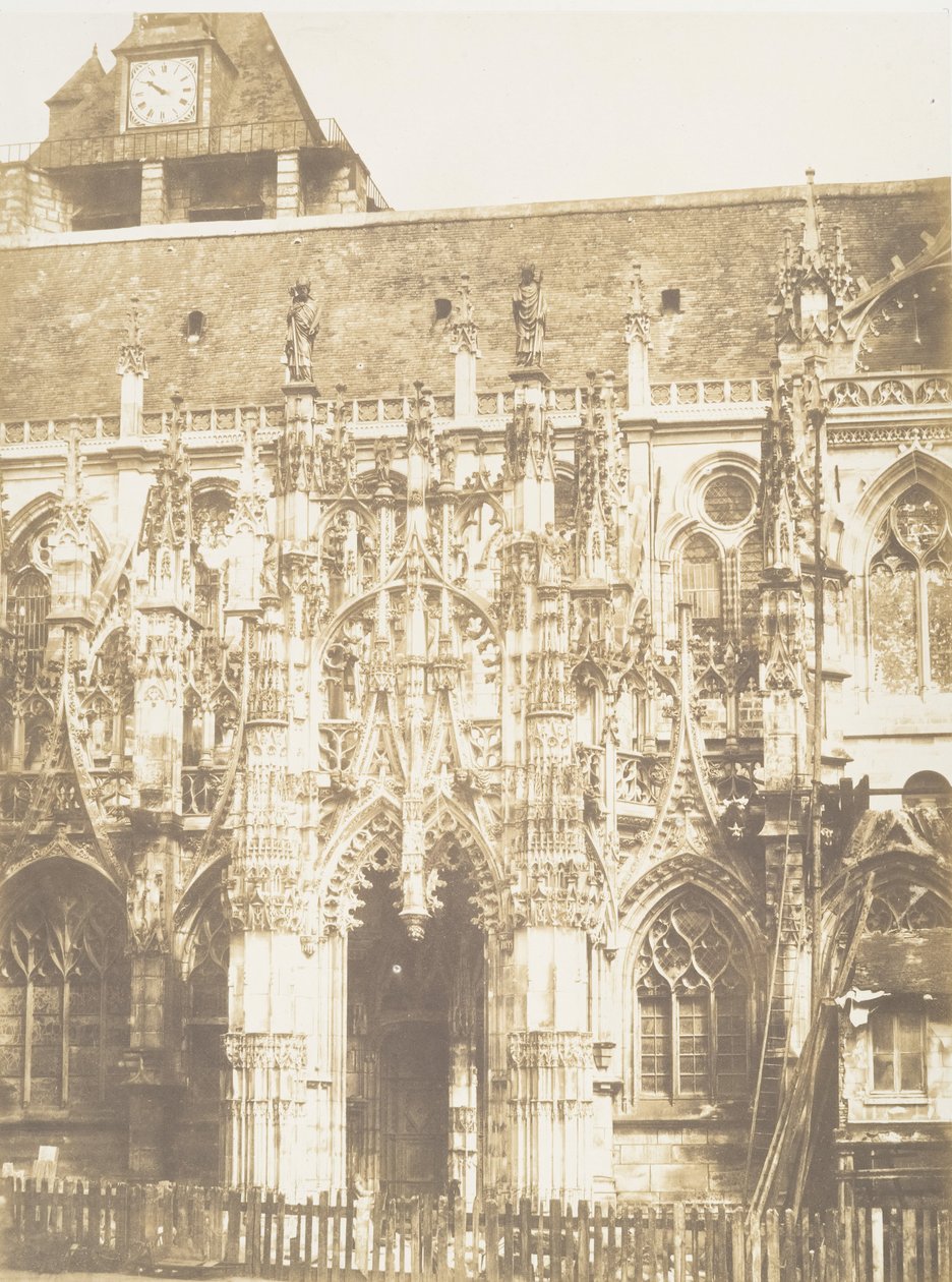 Portail de la Cathédrale de Louviers, 1852-54 de Edmond Bacot