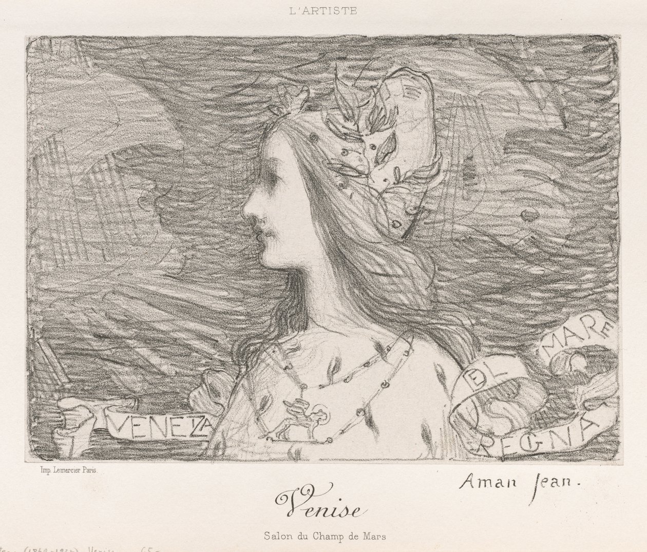 Venecia de Edmond François Aman Jean