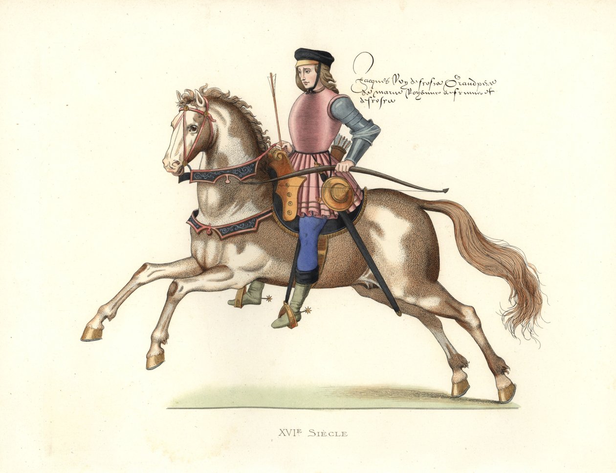 Rey Jacobo IV de Escocia (1473-1513) de Edmond Lechevallier Chevignard