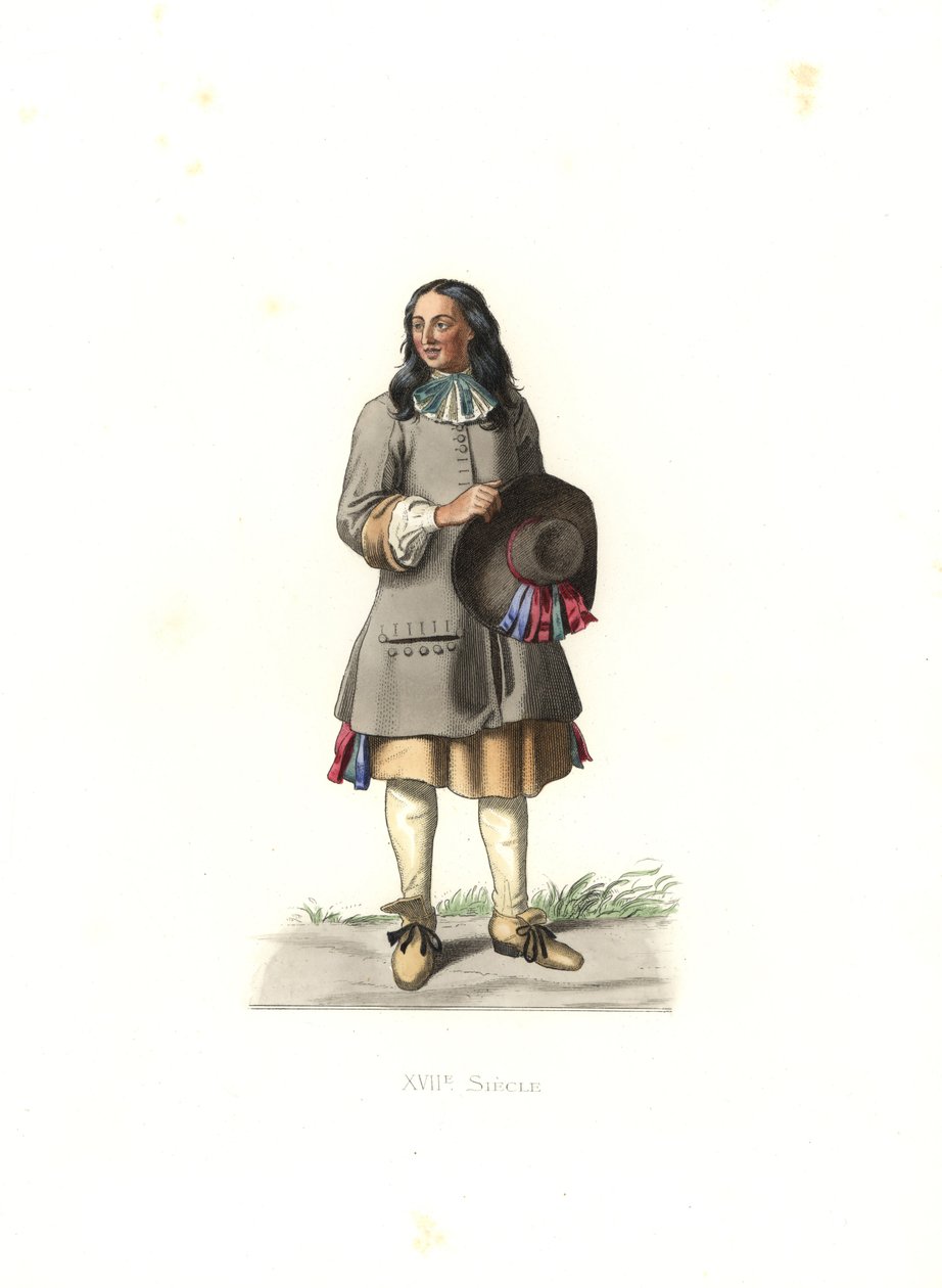 Campesino, Francia de Edmond Lechevallier Chevignard
