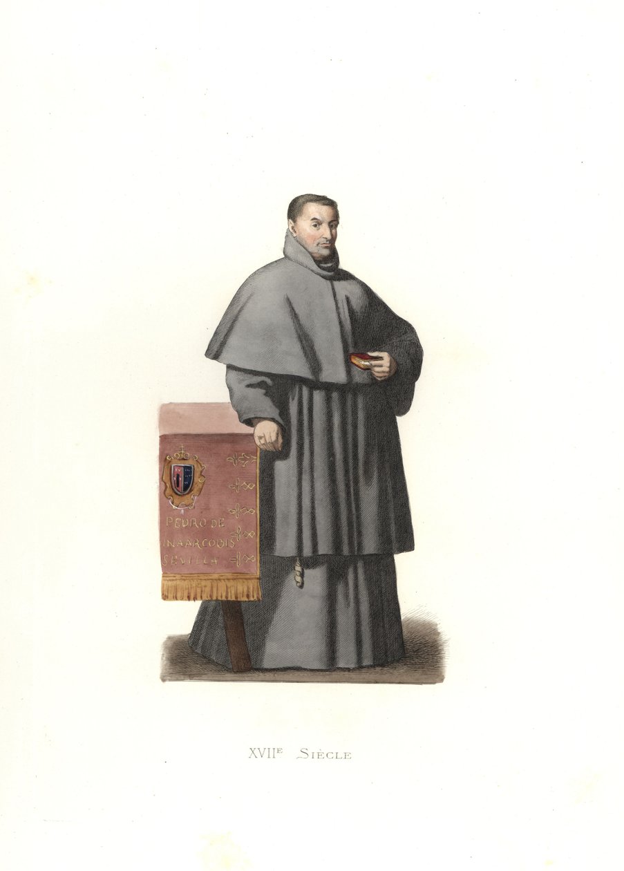 Pedro de Urbina, arzobispo de Sevilla, España de Edmond Lechevallier Chevignard