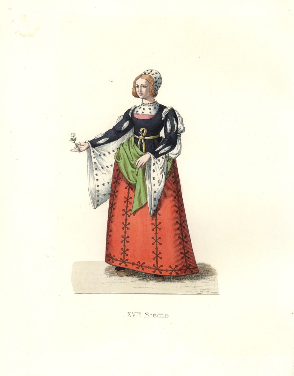 Mujer de Castilla, España de Edmond Lechevallier Chevignard