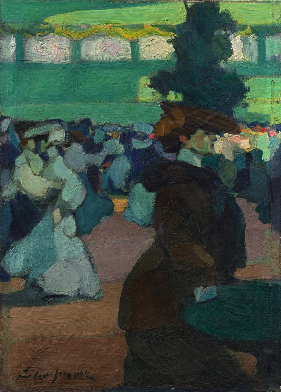 Escena de baile de Edmond Lempereur