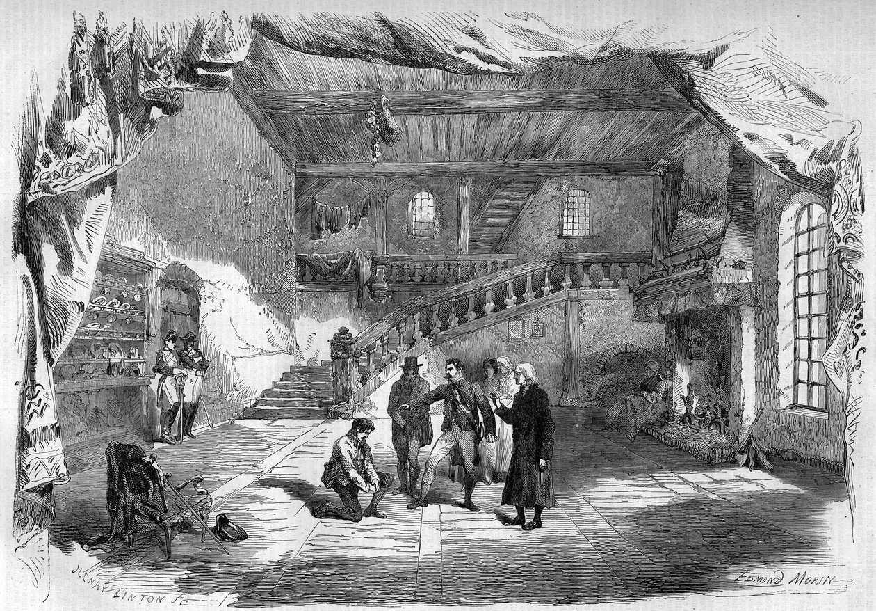 Representación teatral de Edmond Morin
