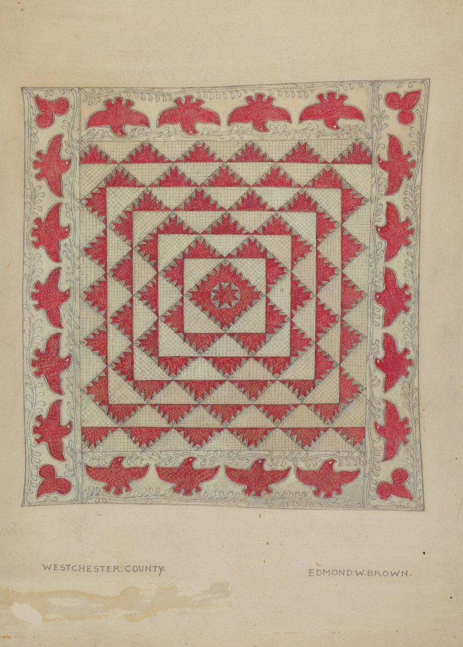 Colcha de Retazos de Edmond W. Brown