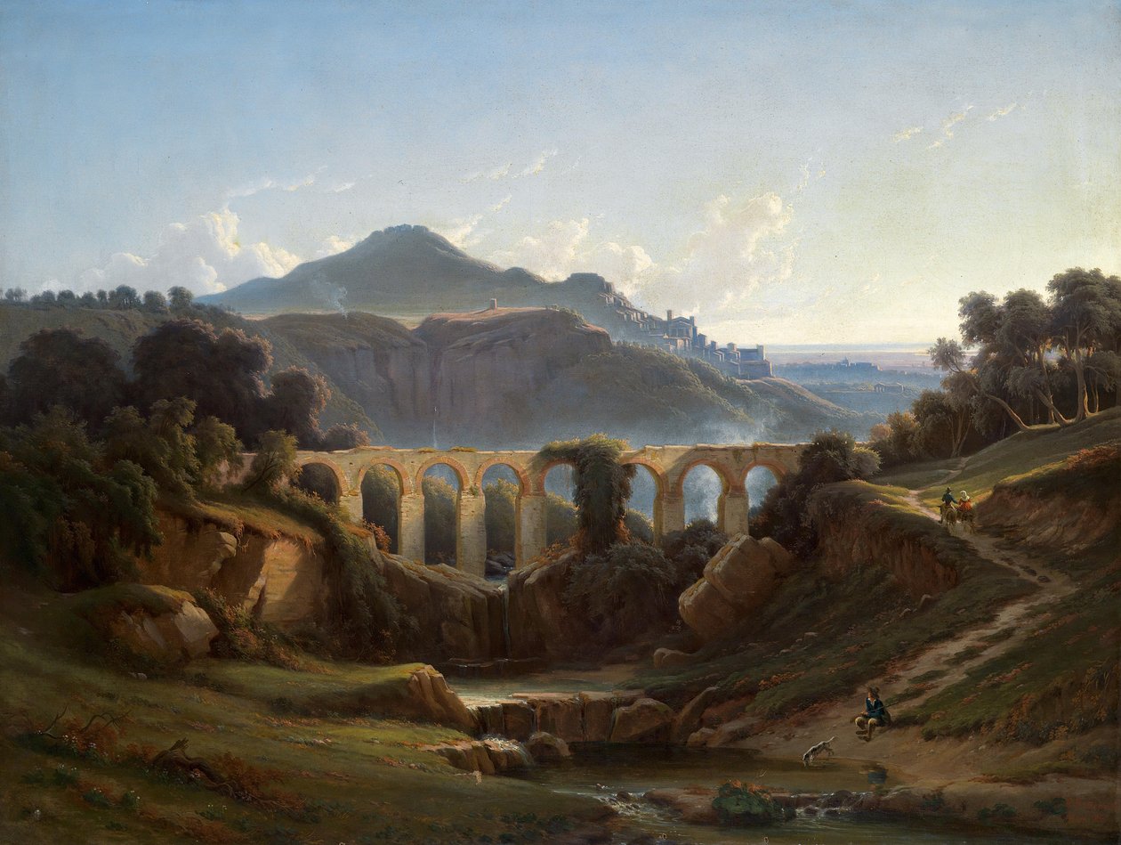 Campiña romana de Edmund Hottenroth