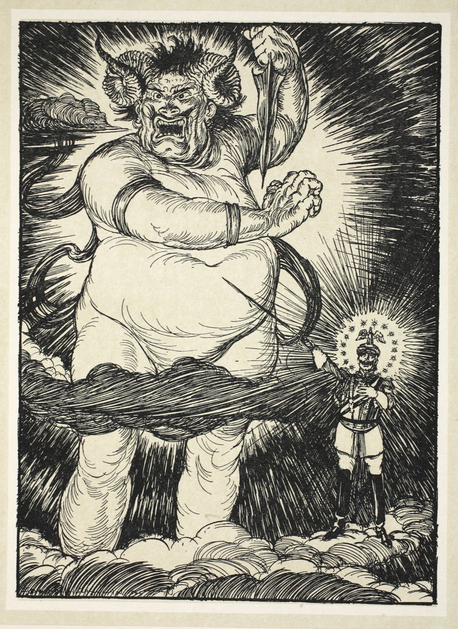 Ich Selbst und Gott, ilustración de The Kaiser