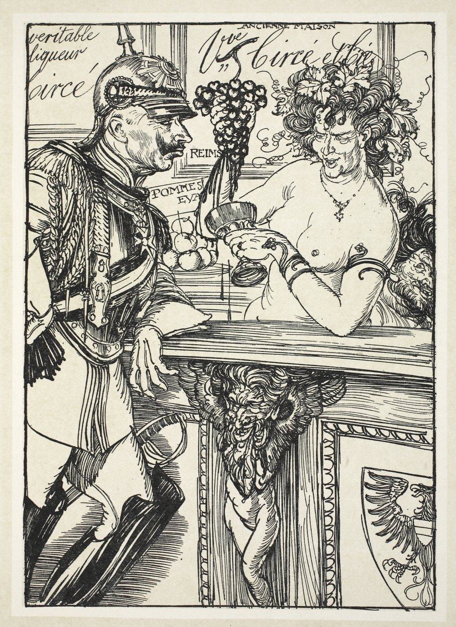 Veritable liqueur Circ, ilustración de The Kaiser
