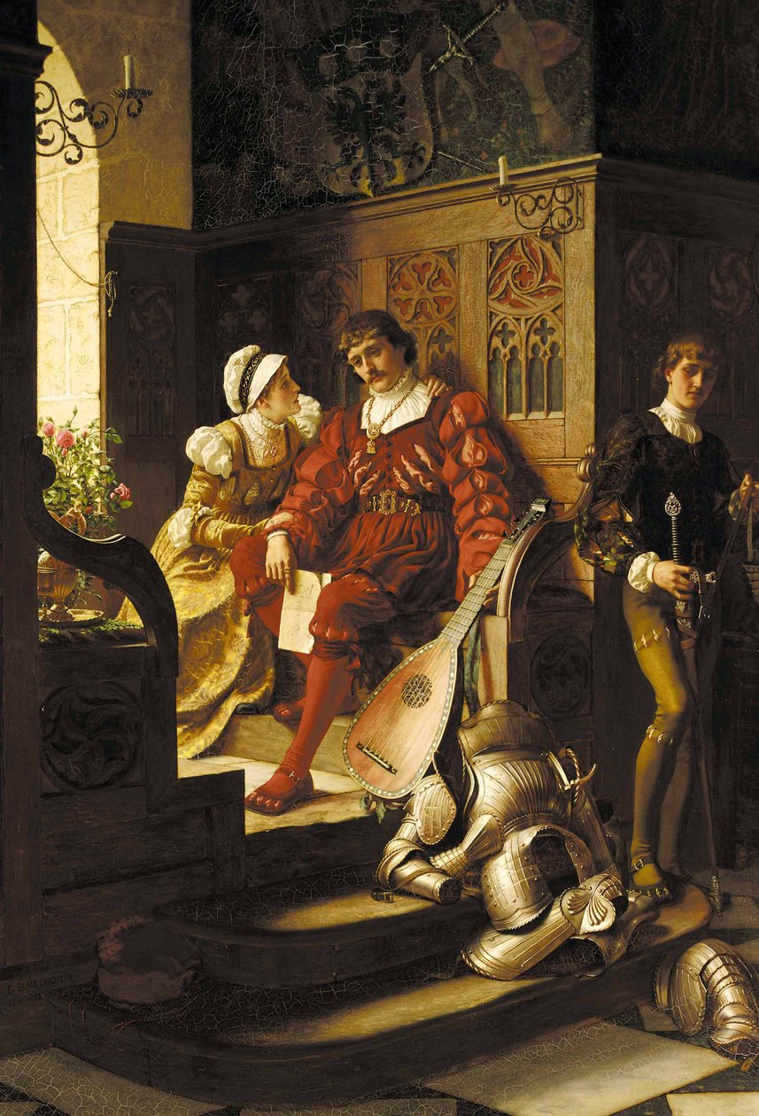 Deber, 1883 de Edmund Blair Leighton