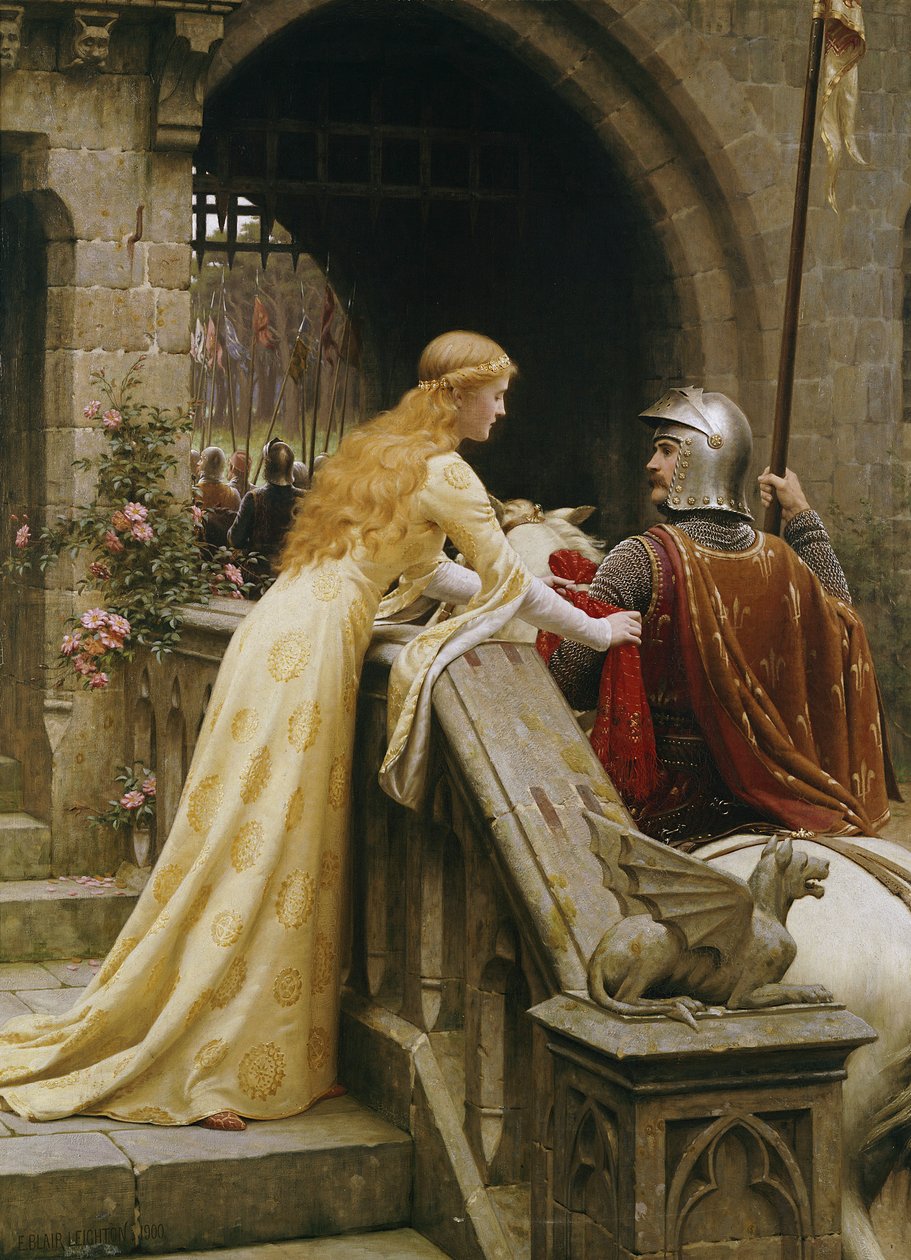 Dios te guarde, 1900 de Edmund Blair Leighton