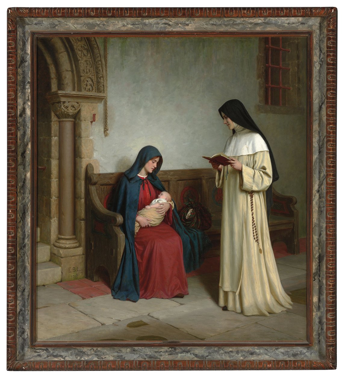 Maternidad, 1917 de Edmund Blair Leighton