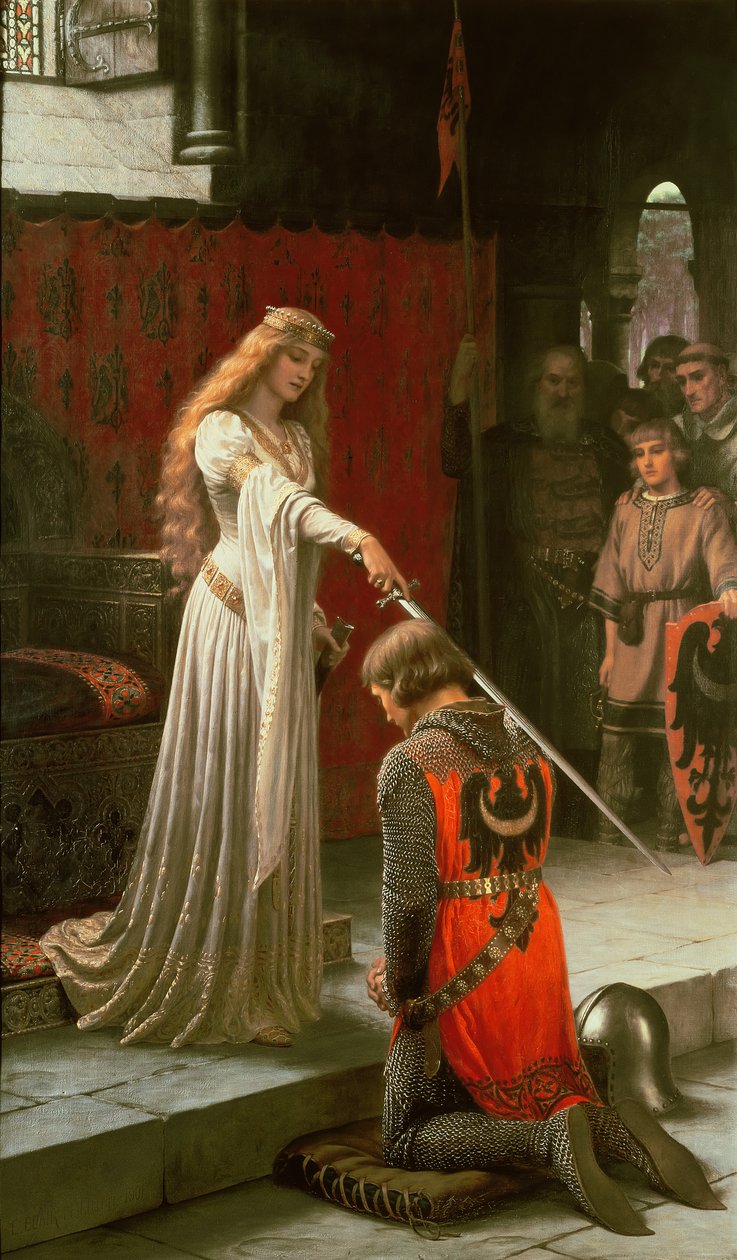El galardón, 1901 de Edmund Blair Leighton