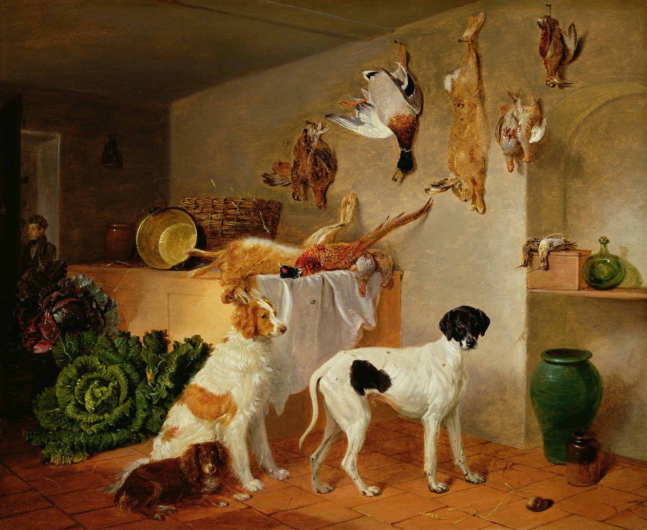 Dentro de la Despensa de Caza de Edmund Bristow