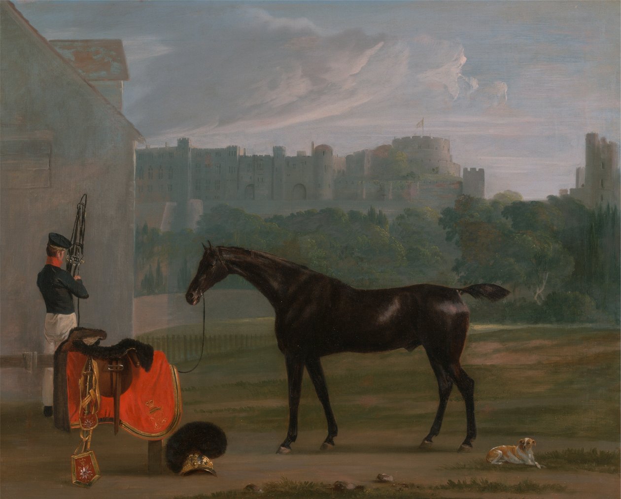 Exterior de la Casa de Guardia de Windsor de Edmund Bristow