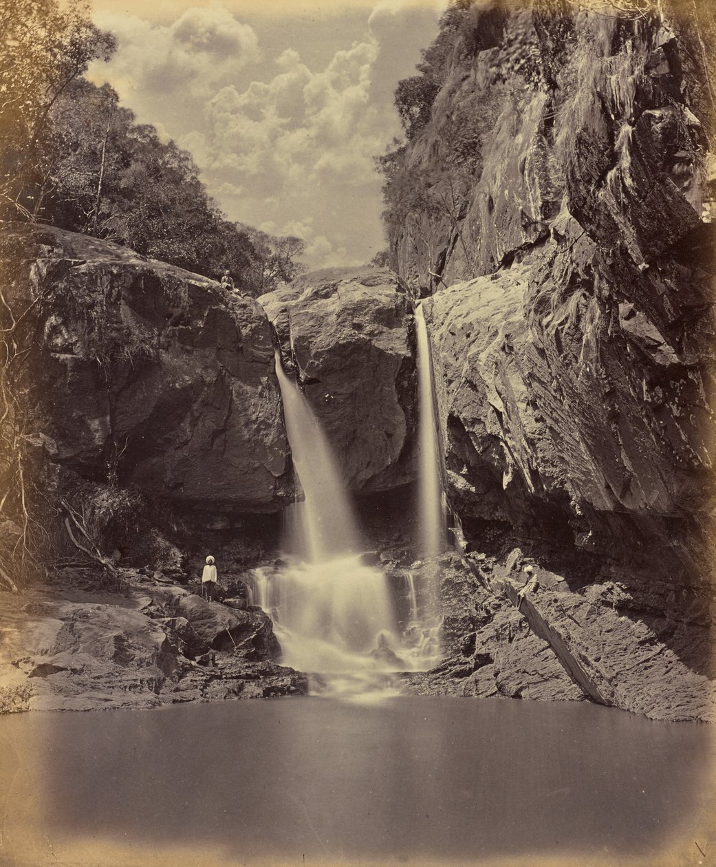 Cataratas bajas. Coonoor Ghant de Edmund David Lyon