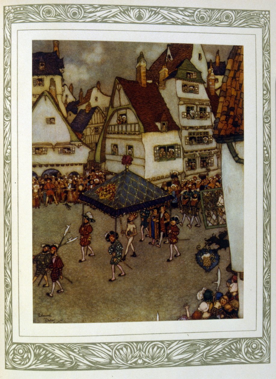 Edición francesa ilustrada de los Cuentos de Hans Christian Anderson de Edmund Dulac