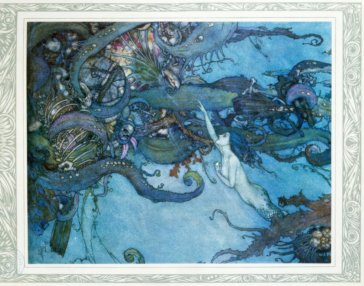 La Sirenita de Edmund Dulac
