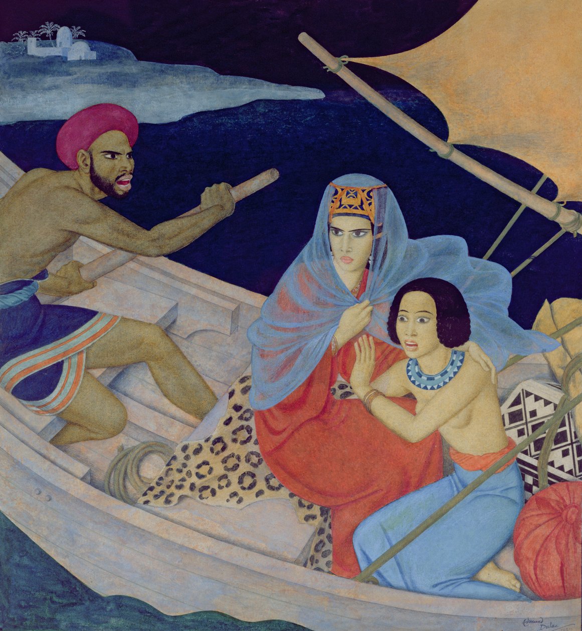 Zenobia, reina de Palmira de Edmund Dulac