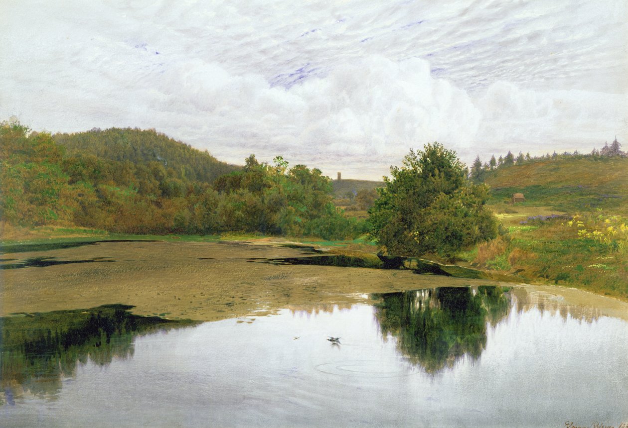 La piscina, 1860 de Edmund George Warren