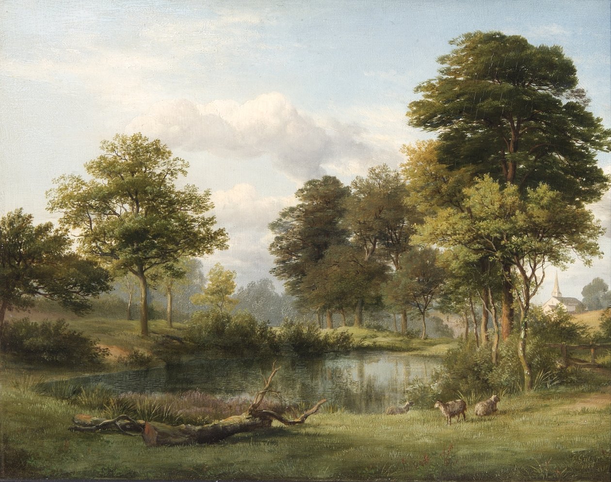 Una escena en Muswell Hill de Edmund Gill