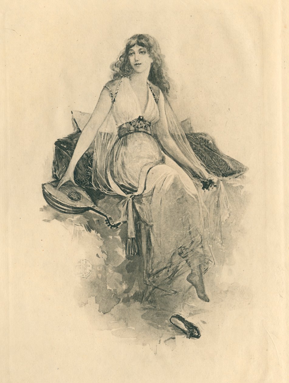 Para Canciones isabelinas en honor del amor y la belleza (litografía) de Edmund Henry Garrett