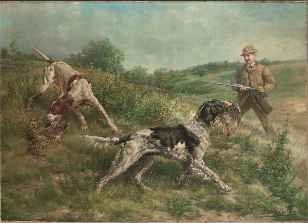 Caza en tierras altas de Edmund Henry Osthaus