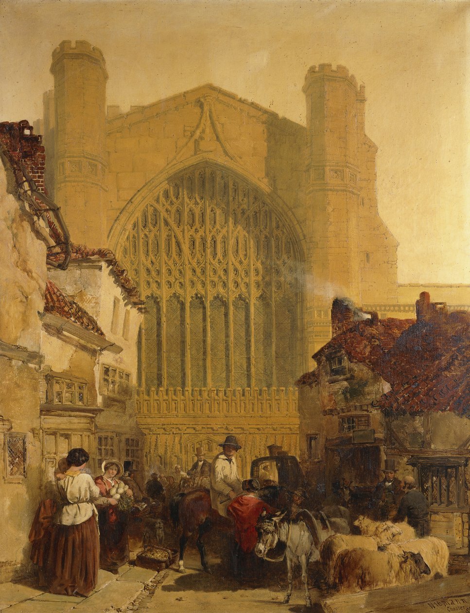 Catedral de Chester, 1853 de Edmund John Niemann