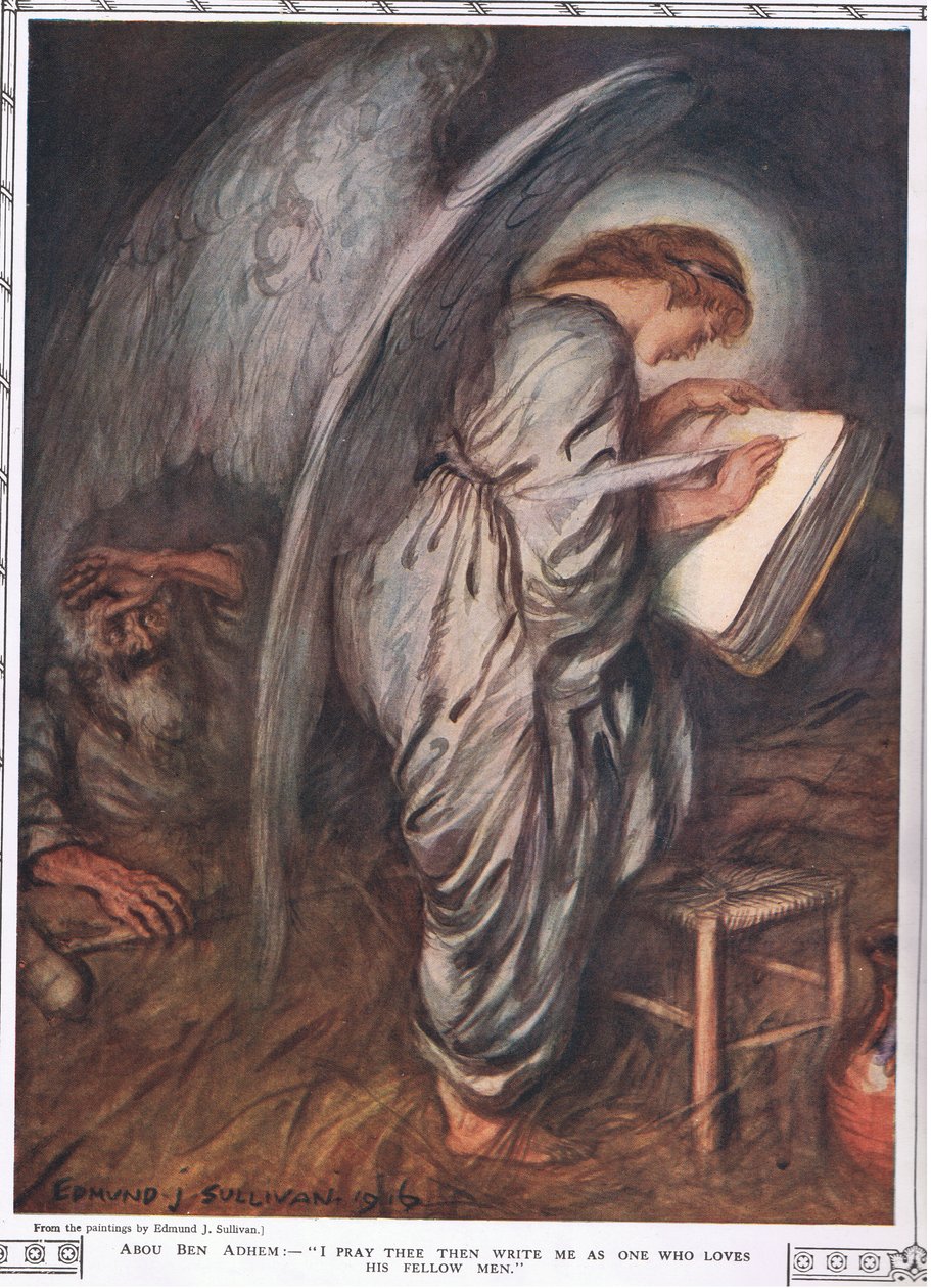Abou Ben Adhem y el ángel, del 