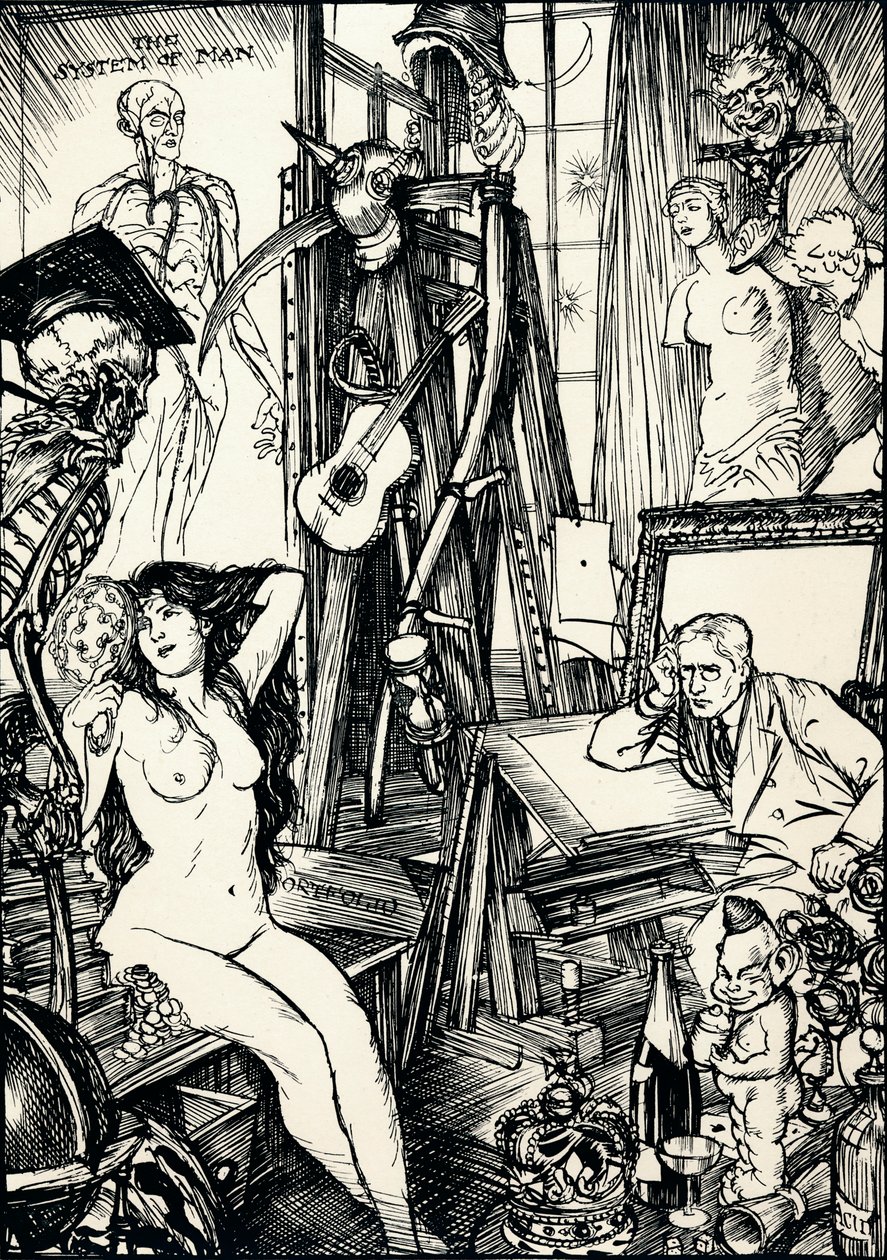 El Caricaturista - Etapa VI, c1920 de Edmund Joseph Sullivan