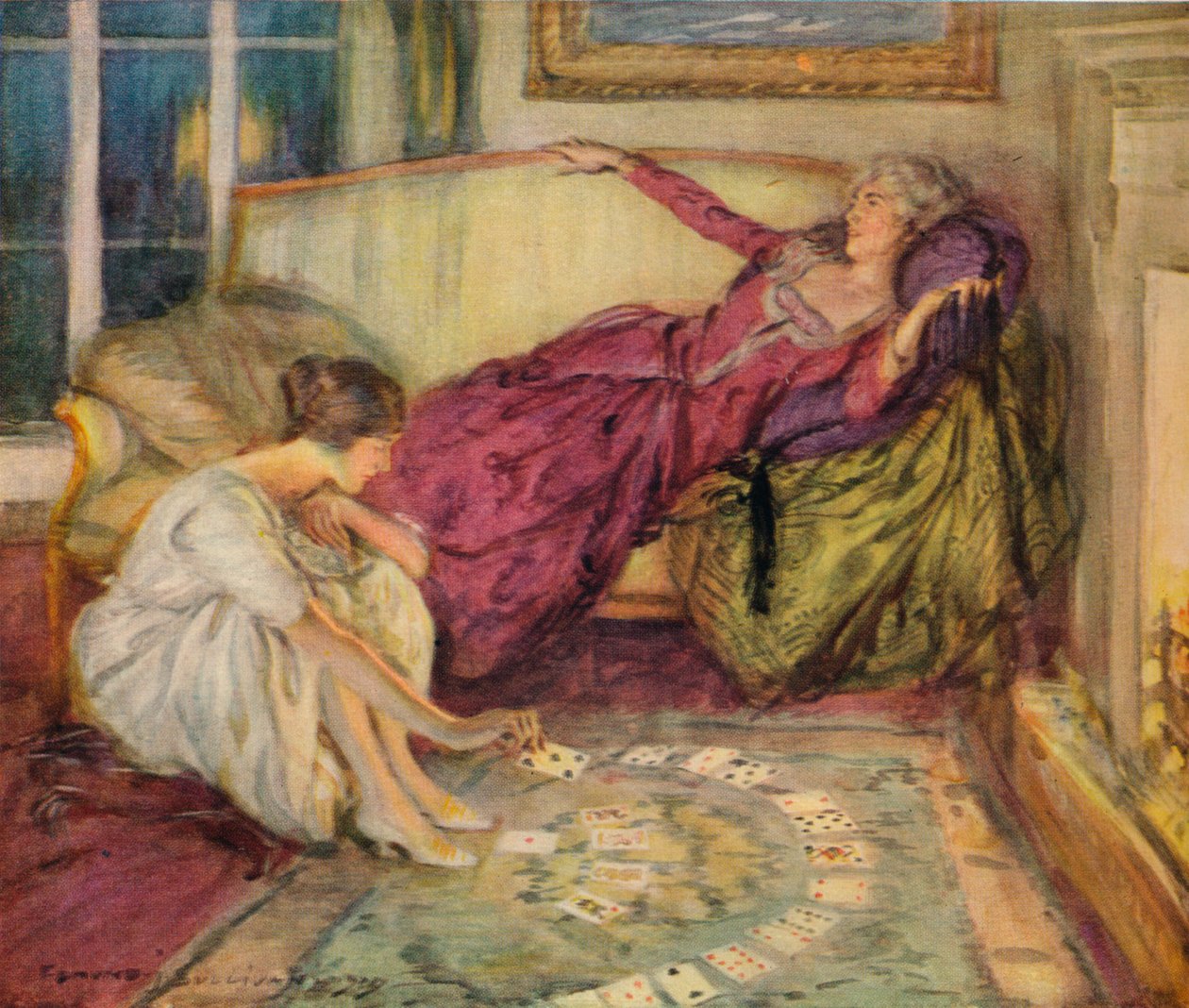 La caída de la carta de Edmund Joseph Sullivan