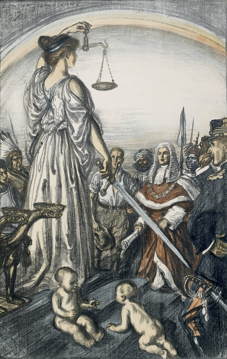 El reino de la justicia, 1917 de Edmund Joseph Sullivan