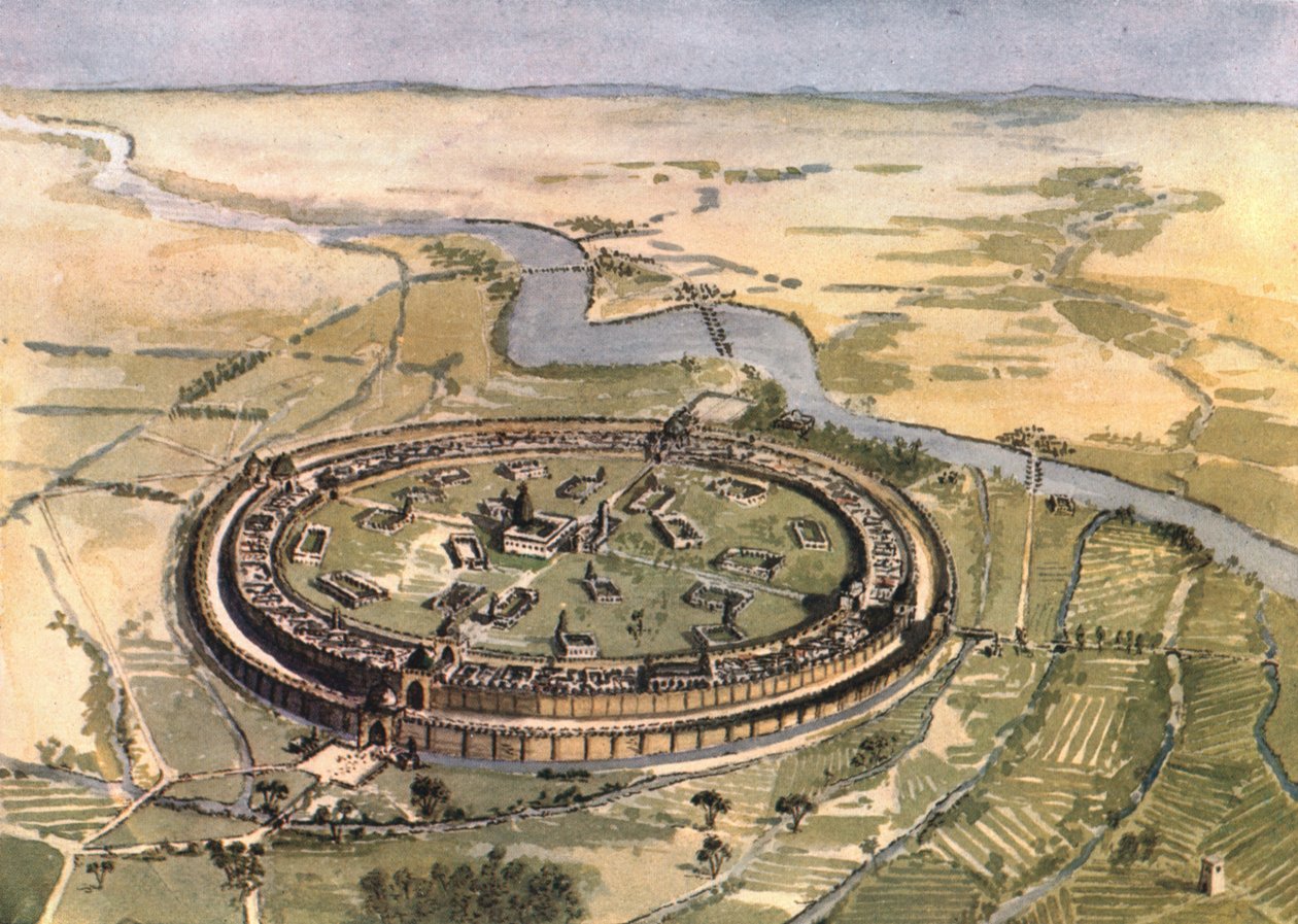 Bagdad en los días de Mansur, 1915 de Edmund Sandars