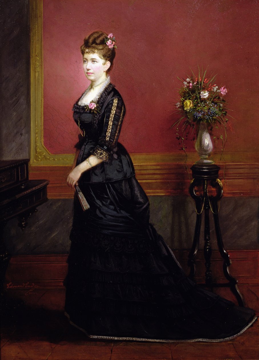 Dama de negro de Edouard Ender