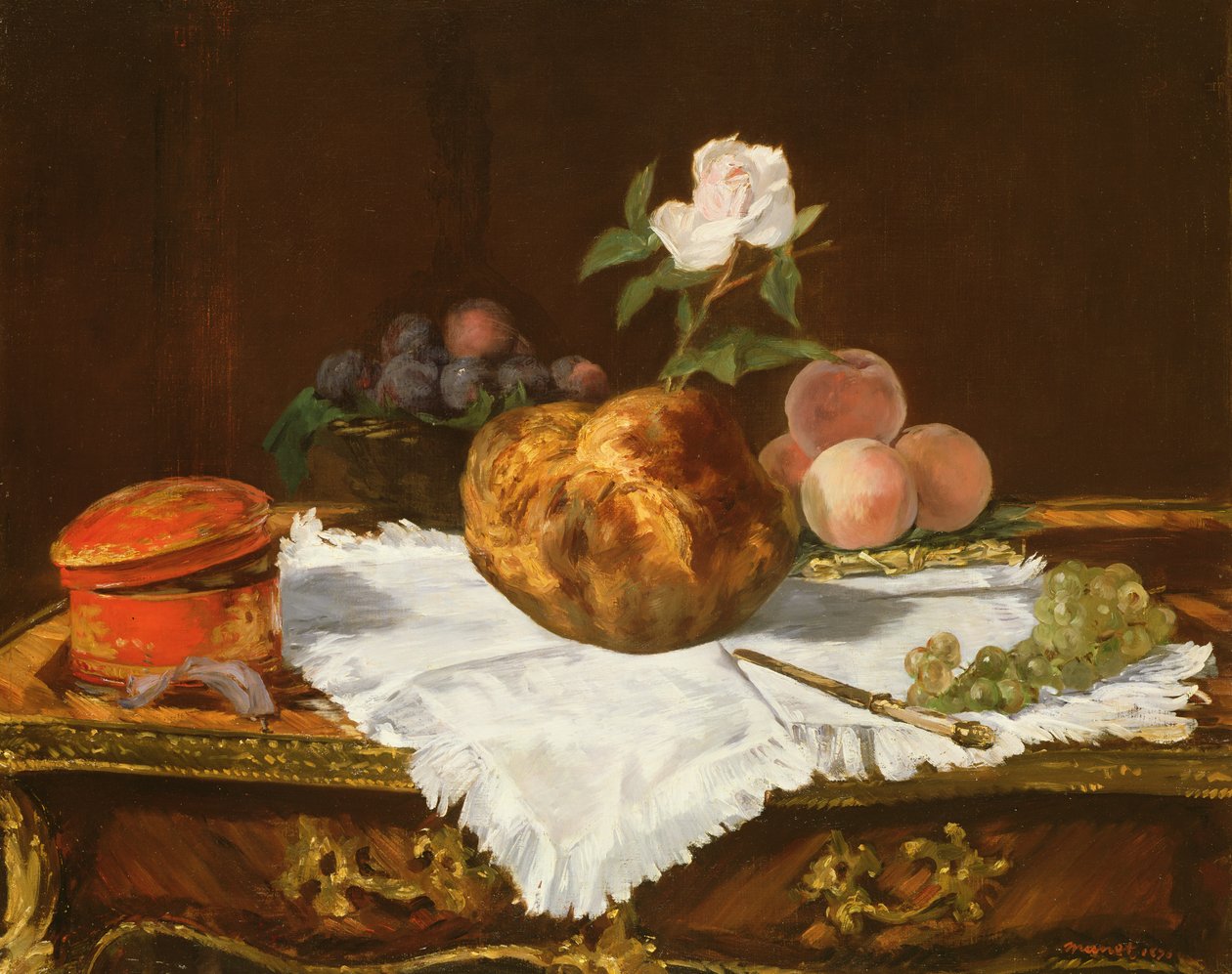La Brioche, 1870 de Édouard Manet