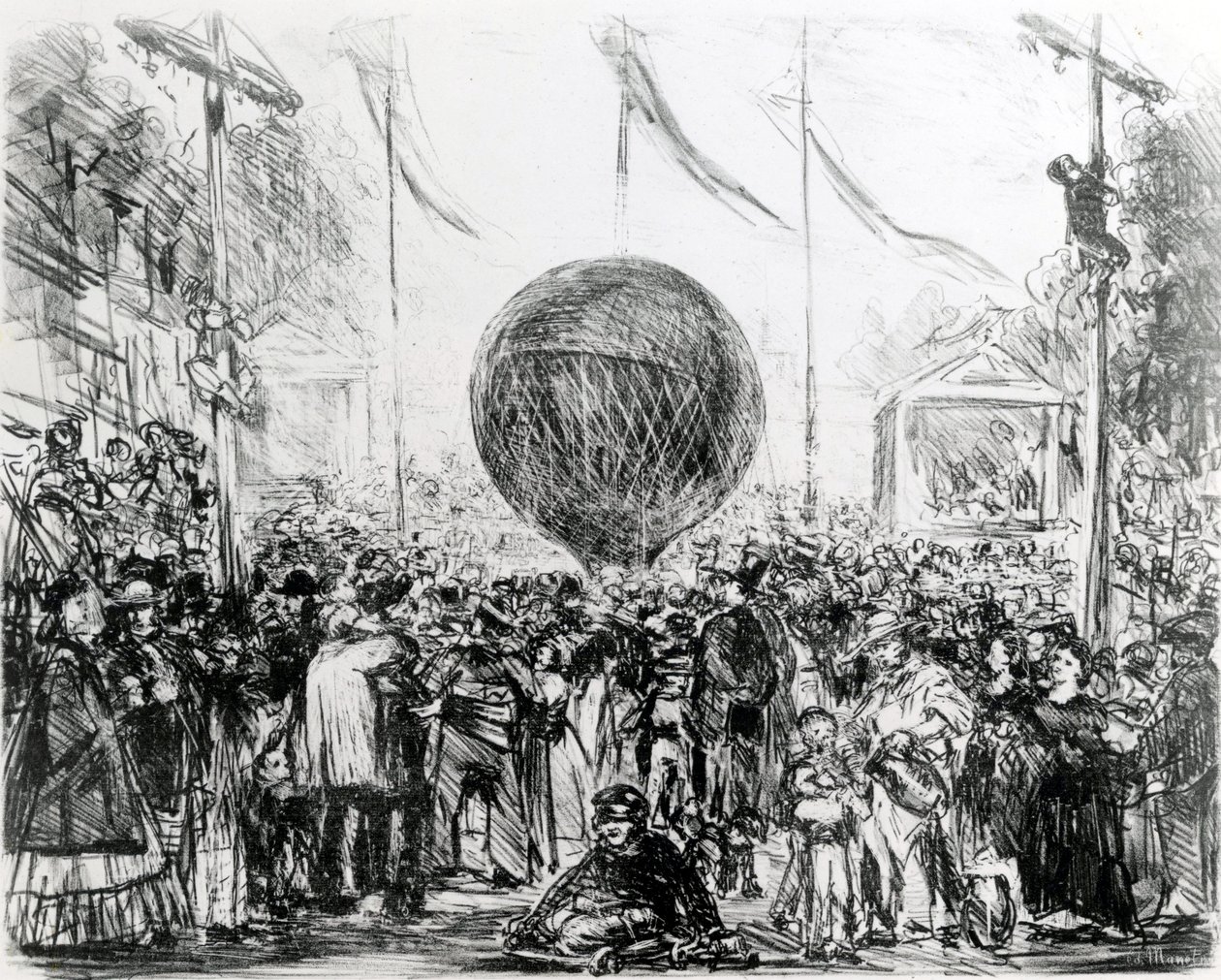 El globo de Édouard Manet