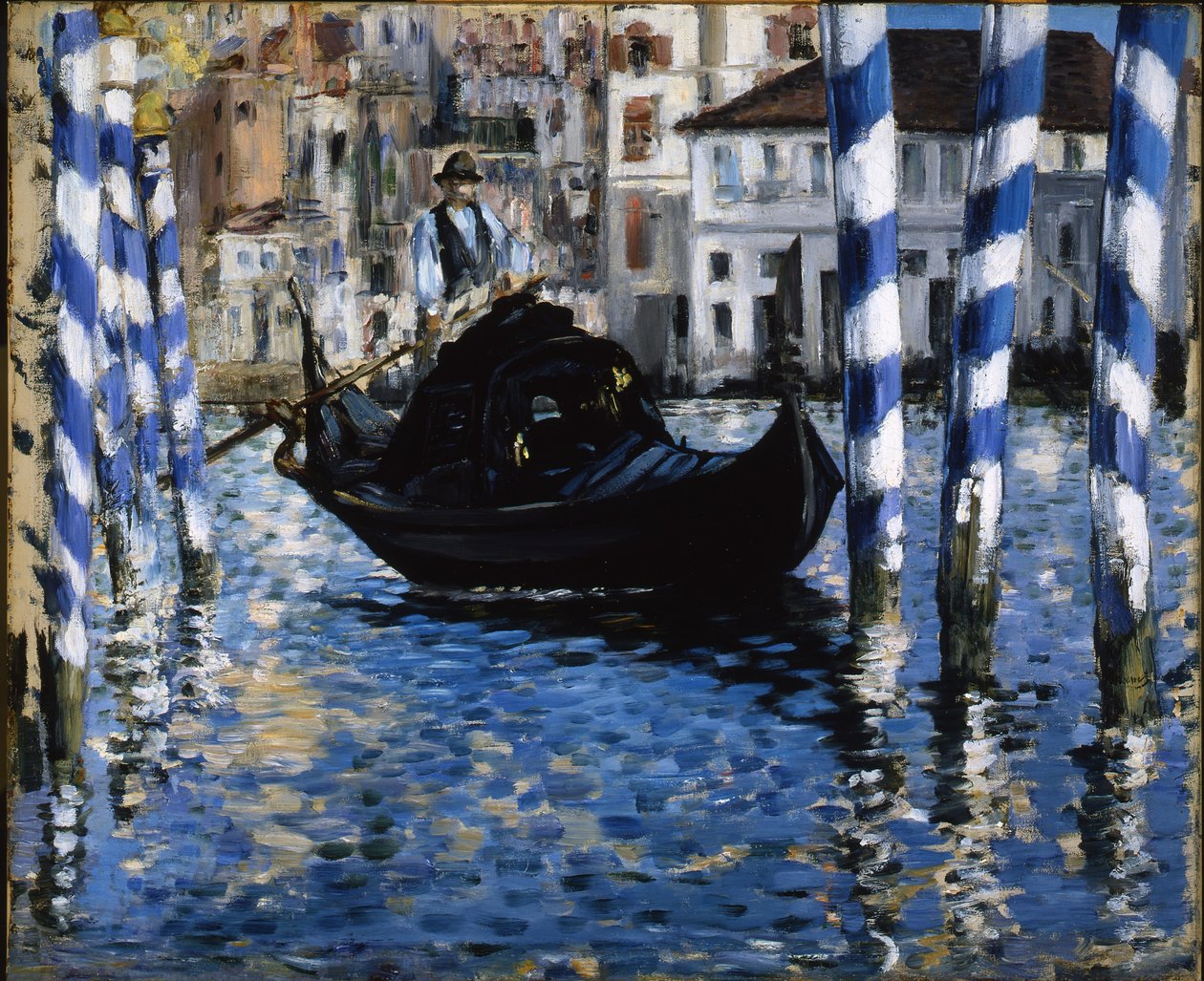 El Gran Canal, Venecia, 1875 de Édouard Manet