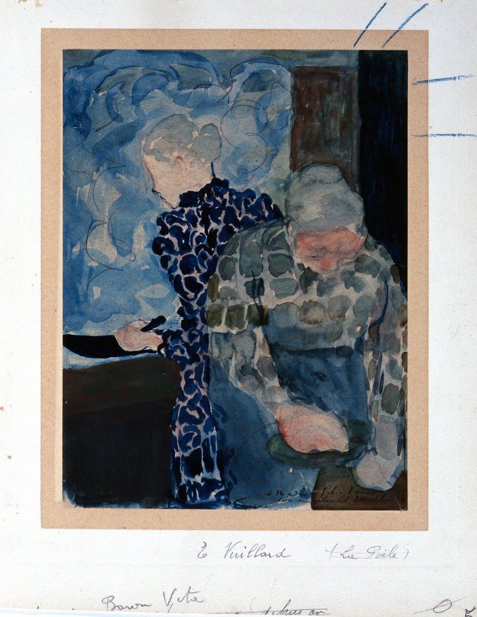 Dos mujeres en el interior de Edouard Vuillard