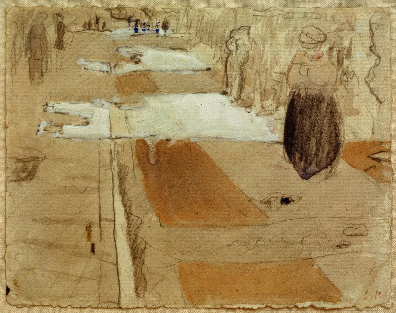 La avenida de Edouard Vuillard