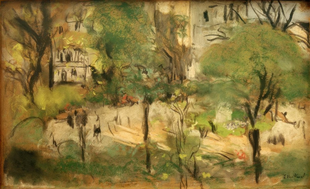 La plaza Berlioz de Edouard Vuillard