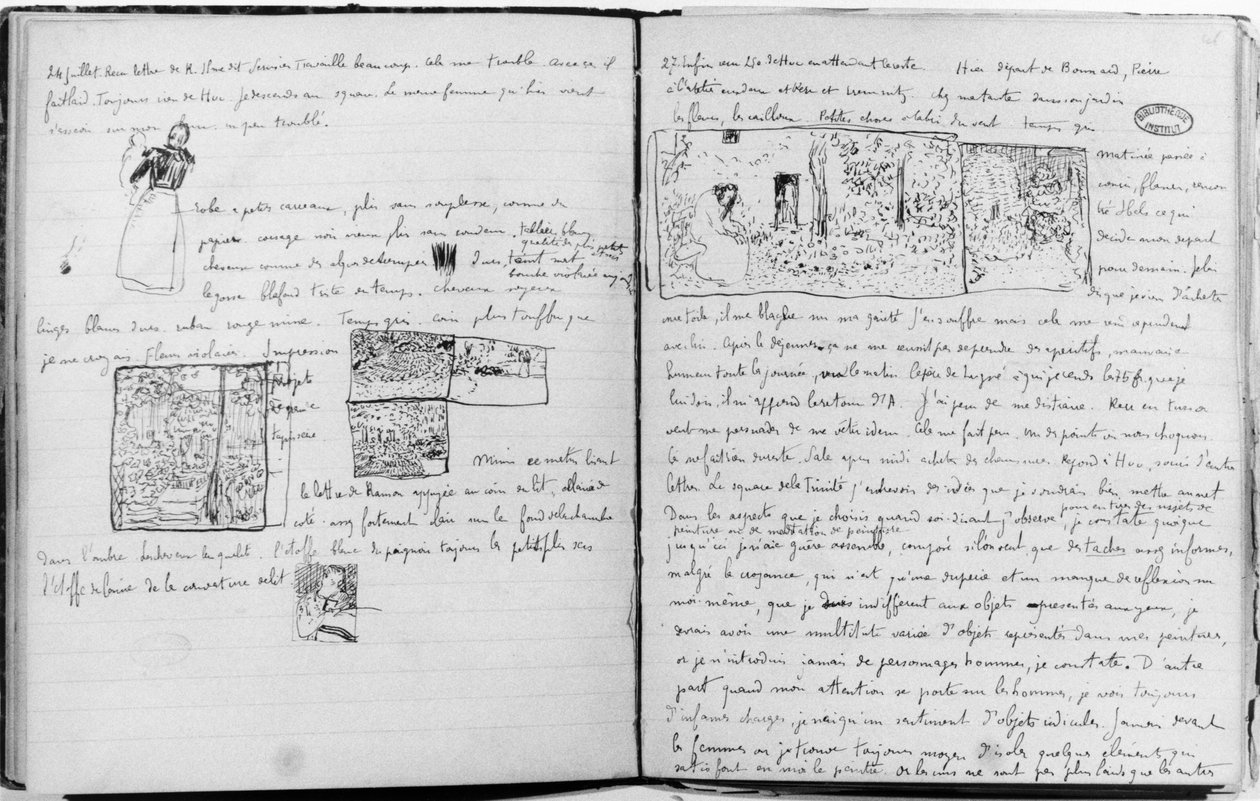 Páginas del diario de Edouard Vuillard, 1890-1940 de Edouard Vuillard
