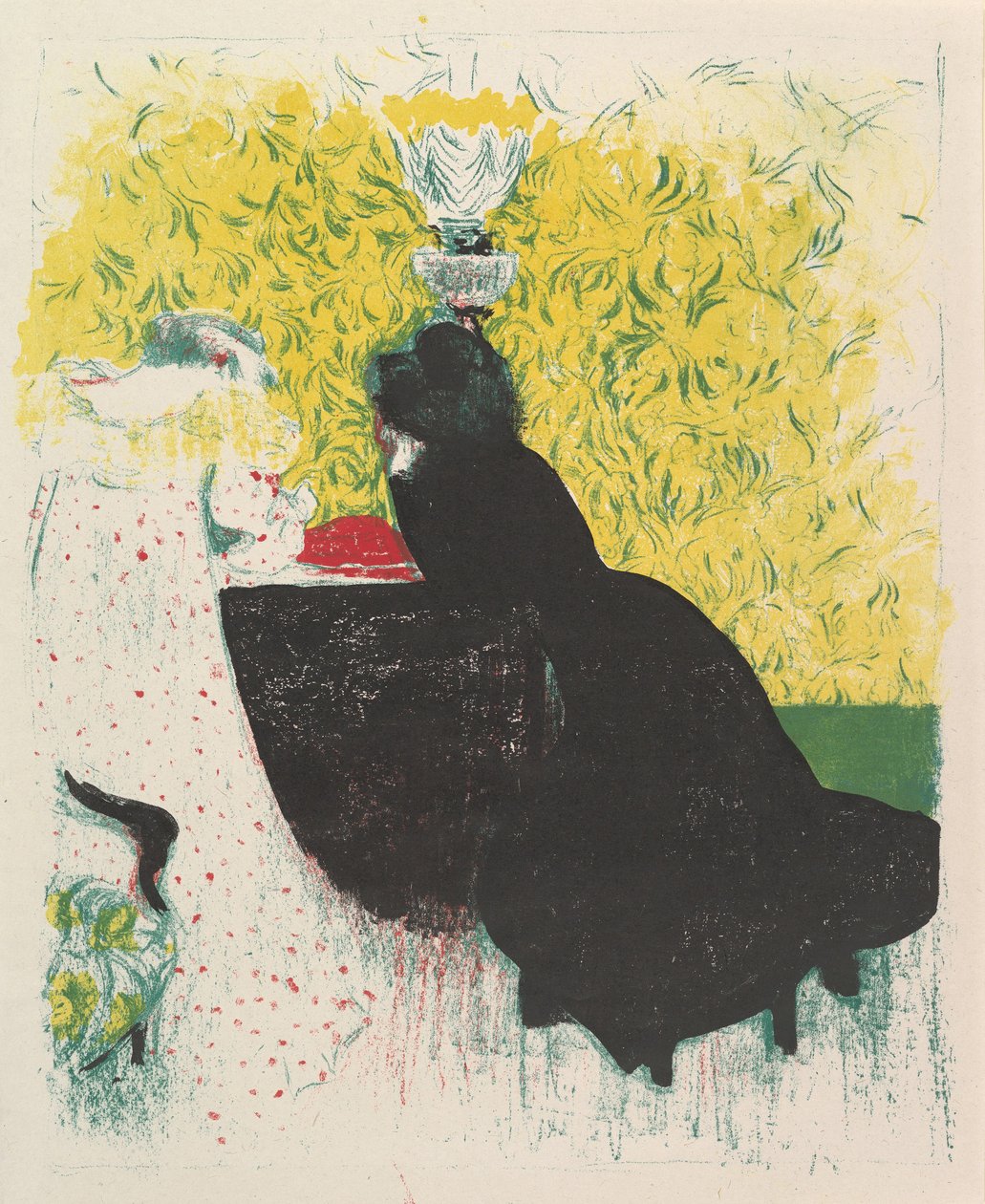 Las Dos Hermanastras, de la serie Paisajes e Interiores de Edouard Vuillard