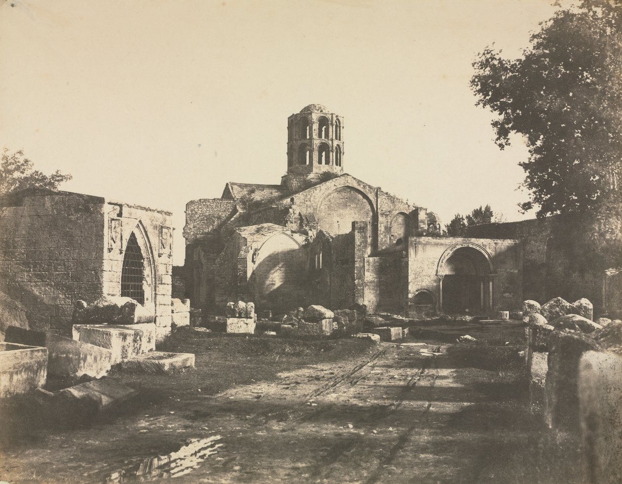 Saint-Honorat, cerca de Arles de Edouard Denis Baldus