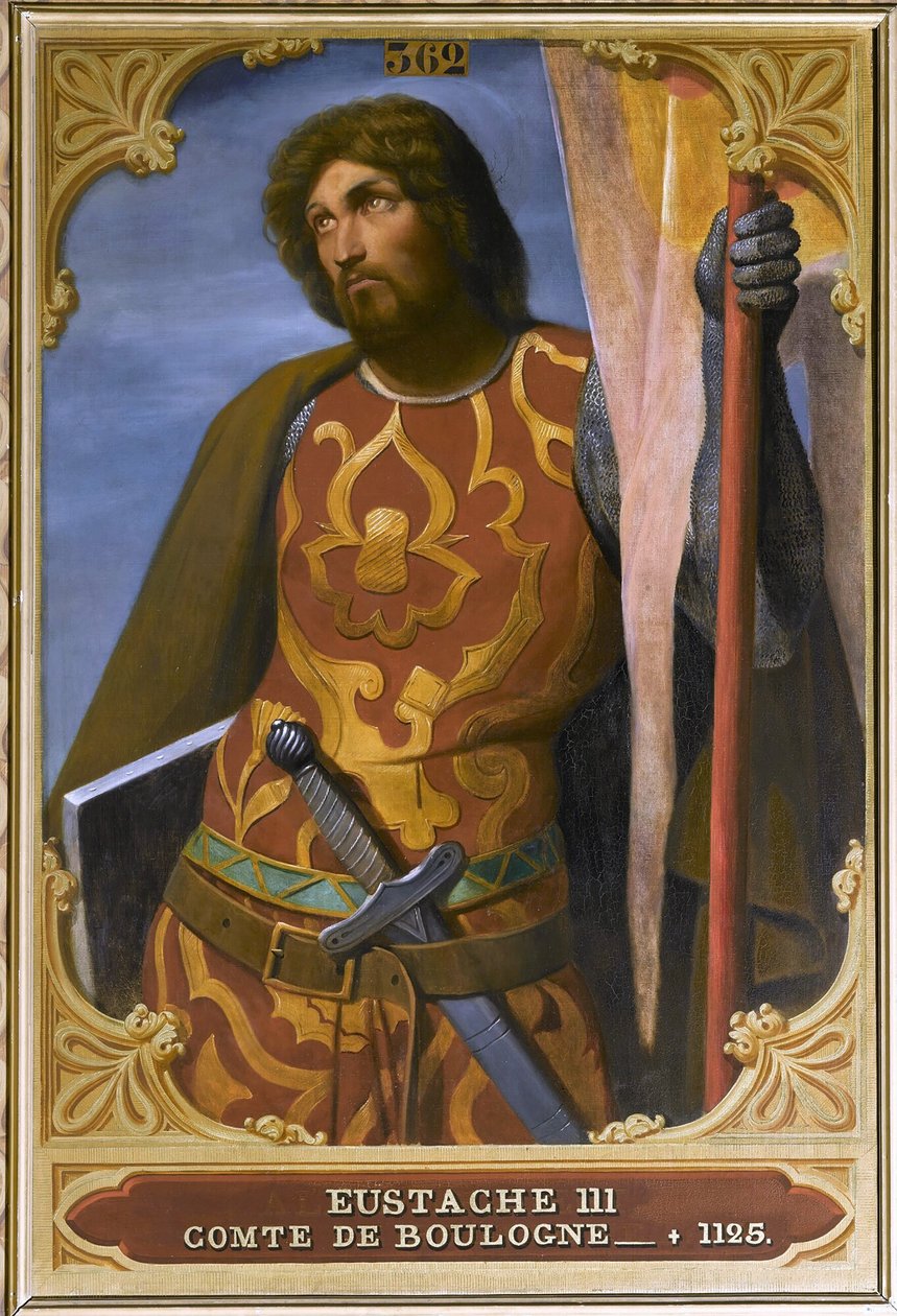 Eustaquio III, Conde de Boulogne, 1844 de Édouard Alexandre Odier