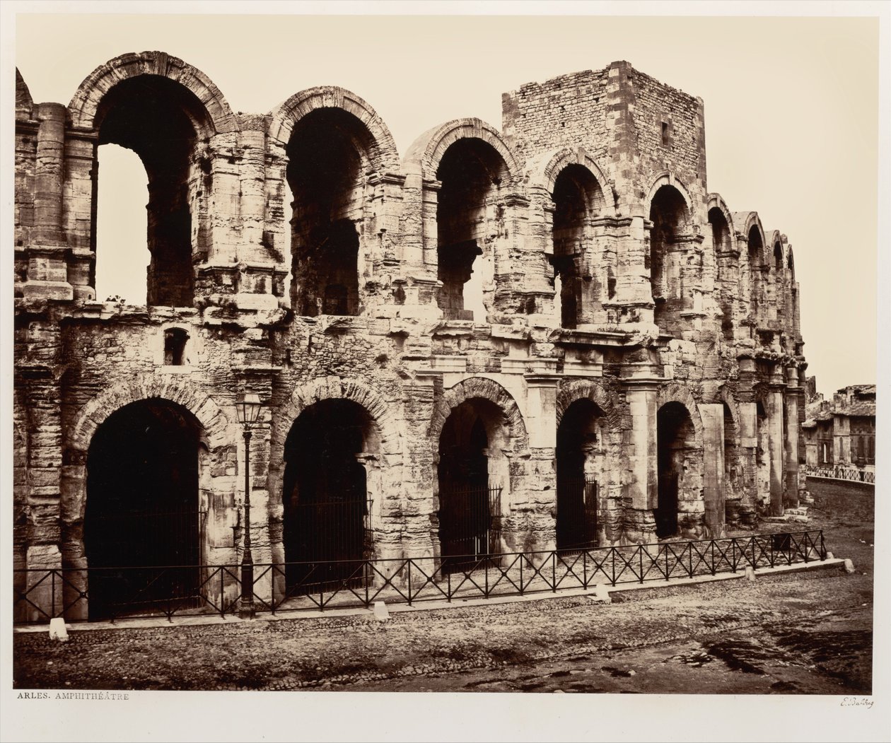 Arlés, anfiteatro de Édouard Baldus